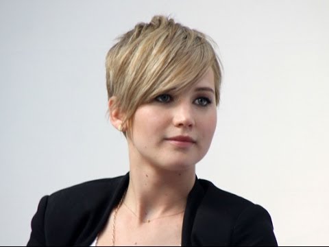 jennifer lawrence haircut tutorial  pixie cut