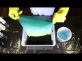 how to dye fabric ombré dip dye technique