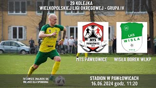 MTS Pawłowice vs Wisła Borek Wlkp - 16/06/2024