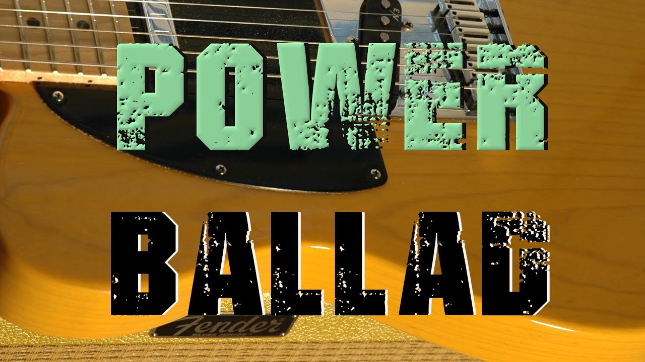 Classic Rock Backing Track - Power Ballad - Key Of A - YouTube