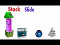 stack slide or roll 3d song demo retro