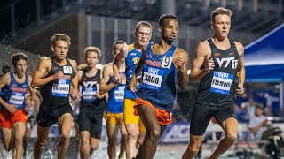 2022 ACC Men's 3000m Steeplechase, Ben Fleming Virginia Tech