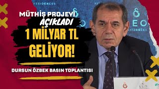 Dursun Özbek Milyarlık Projeyi Açıkladı! | Galatasaray Haberleri