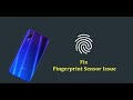 Fingerprint sensor not working problem in Redmi Note 9 Pro