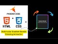 Create an Awesome Animated Gradient Border with HTML & CSS