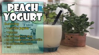 Jak vyrobit lahodný jogurty z broskví doma | How to make delicious peach yogurt at home