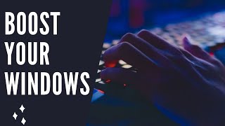 How To Speed Up Windows