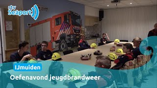 Wekelijkse training jeugdbrandweer IJmuiden