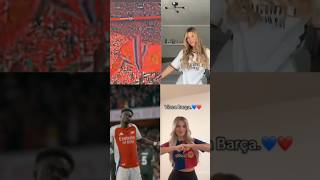 Which club team song is the best  ⚽❤️ #football #trending #barcelona #realmadrid #arsenal #manutd