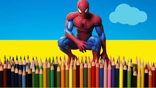 Spider Man Coloring Page Magic: Immerse Yourself in the Artistic Web Slinging Adventure of Colors