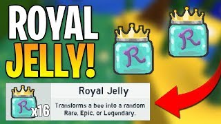 1000 Royal Jelly For 4 Gifted Bees Bee Swarm Simulator Roblox