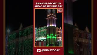 Srinagar Illuminated With Tricolour On Eve Of Republic Day 2025