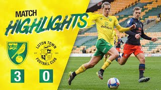 HIGHLIGHTS | PUKKI AT THE DOUBLE | Norwich City 3-0 Luton Town