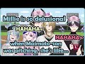 Elira casually exposes Millie's Delulu-ness in Koshien Watchalong