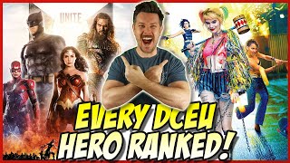 All 12 DCEU Heroes Ranked!