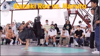 Bboy Kazuki Roc meets Bboy Haruto. Teacher vs. Student clash. Sunshine Jam 2021.