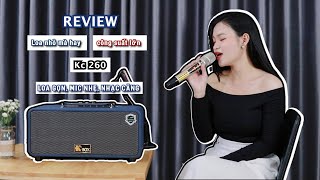 Review Kcbox Kc260 - Loa karaoke công suất lớn chỉ với 2xxx | GONOTA