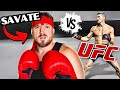 Testing “Savate” vs a UFC Fighter