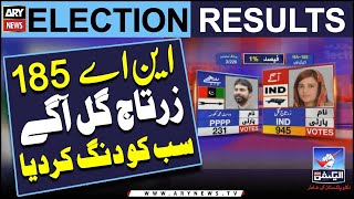 Election 2024: Unofficial result of NA-185 DG Khan - Zartaj Gul Sab Say Agaye - Latest Updates