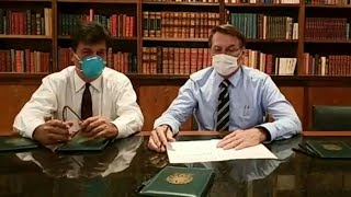 Bolsonaro se hace prueba del coronavirus | AFP