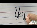 Cursive Handwriting (Small Letters and Capital Letters)