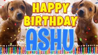 Happy Birthday Ashu! ( Funny Talking Dogs ) What Is Free On My Birthday