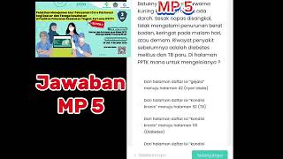 Jawaban [Tes Formatif MP 5] Batch2 - Pelatihan Manajemen Alur Pelayanan di FKTP