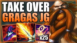 THIS IS HOW YOU CAN TAKE OVER GAMES WITH GRAGAS JUNGLE TO CLIMB! - Gameplay Guide League of Legends