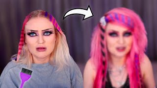 dyeing my hair and doing a HUGE MAKEOVER