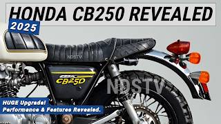 2025 Honda CB250: HUGE Upgrade! Performance \u0026 Features Revealed!