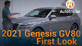 2021 Genesis GV80 | First Look | Autotrader
