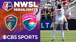 North Carolina Courage vs. San Diego Wave FC : Extended Highlights | NWSL | CBS Sports