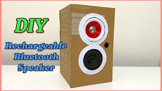 How to Make Rechargeable Bluetooth Speaker