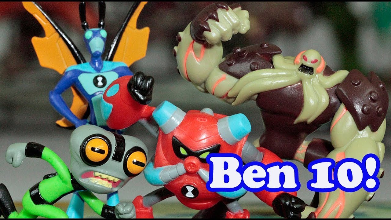 Ben 10 Mini Figures Wave 2 Unboxing Youtube
