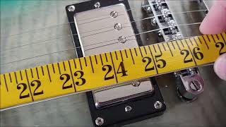 Measuring A Guitar's Scale Length - What's a Good Way?