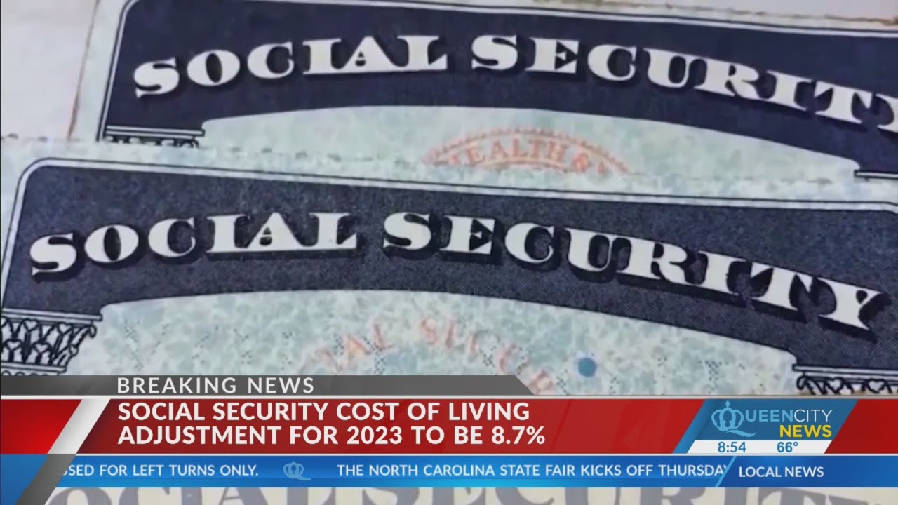 Social Security COLA Increase For 2023 Officially Announced - YouTube