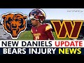 🚨NEW Jayden Daniels Injury Update From Adam Schefter + Chicago Bears Injury News