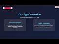 C++ Type Conversion: Implicit vs Explicit Casting Explained for Beginners!