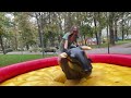 😲👉 girl vs bull at mechanical rodeo 2025