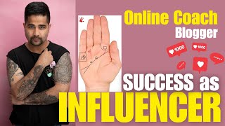 SUCCESS as INFLUENCER, Online Coach - Signs in PALMISTRY @njshivoham @GISTTClips