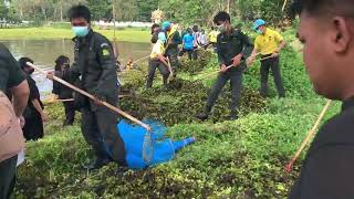 กรมทหารราบที่ 13 ได้จัดกำลังพลจิตอาสาพระราชทาน ขุดลอกหนองน้ำภายใน ร.ร.กู่แก้ววิทยา