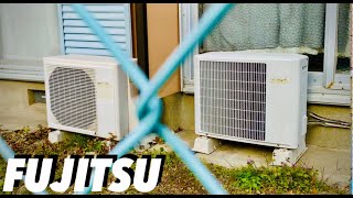 【FUJITSU】富士通製の古い室外機 old FUJITSU outdoor unit