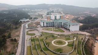 Harmony in Heights: IIM Shillong Campus Unveiled from Skies