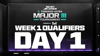 Call of Duty League Major III Qualifiers | Week 1 Day 1