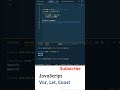 Javascript In Telugu: Javascript Let Var Const telugu, Javascript Tutorial Telugu, ReactJS Telugu