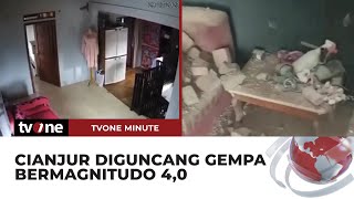 Detik-Detik Cianjur Diguncang Gempa M 4,0, Getaran Terasa Hingga Sukabumi | tvOne Minute