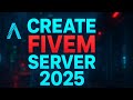 🔥 How to Create a FiveM Server in 2025 | Step by Step Guide | MJ DEVELOPMENT