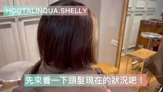 【挑染】【漂粉】【霧色系】【Hootalinqua】Shelly設計師作品集