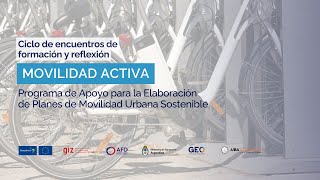 Ciclo de encuentros de formación y reflexión: Movilidad activa - 22 de septiembre