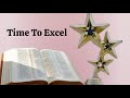 Time To Excel || Rev. Evelyn Agustin